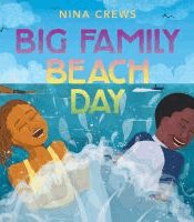 big family beach day